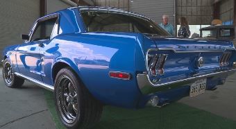 68 Mustang Paint